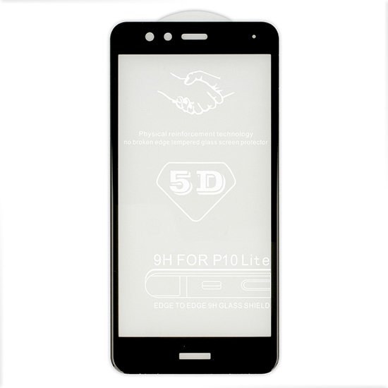 5D tvrzené sklo Samsung Galaxy A7 2018 (A750) Black (FULL GLUE) - obrázek produktu