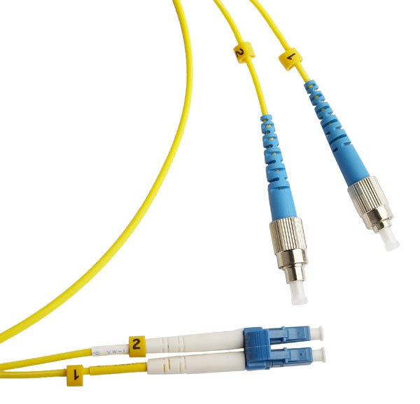 Optický patch cord duplex FC-LC 50/ 125 MM, 5m, OM2 - obrázek produktu