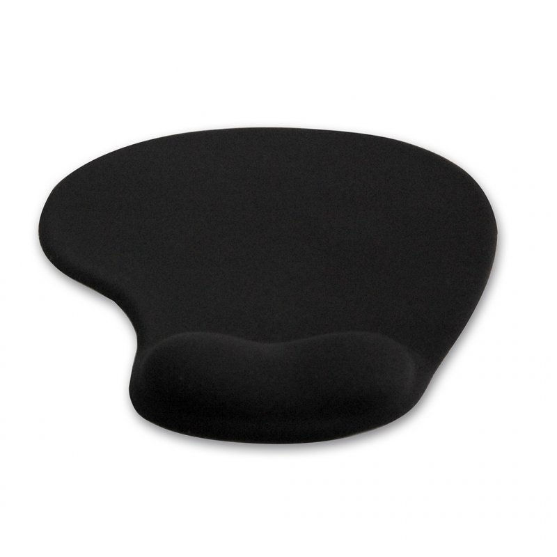 4W Podložka pod myš ergonomická gelová Black - obrázek produktu