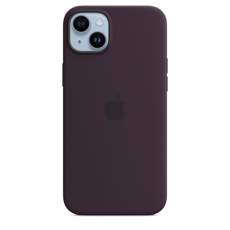 iPhone 14+ Silicone Case with MS - Elderberry - obrázek produktu