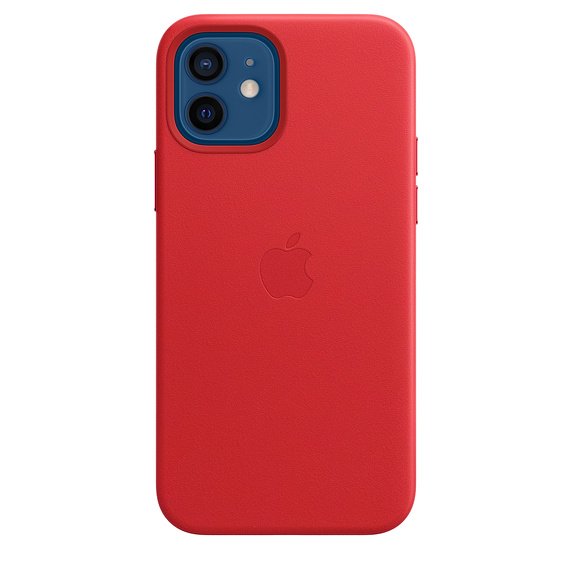 iPhone 12/ 12 Pro Leather Case with MagSafe (P.)RED - obrázek produktu