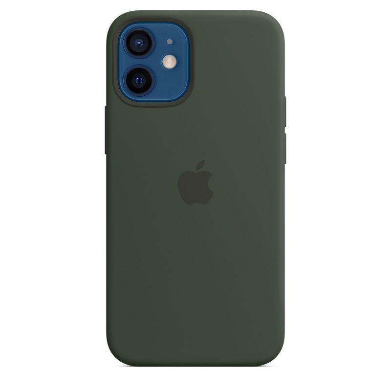 iPhone 12 mini Silicone Case with MagSafe Green/ SK - obrázek produktu