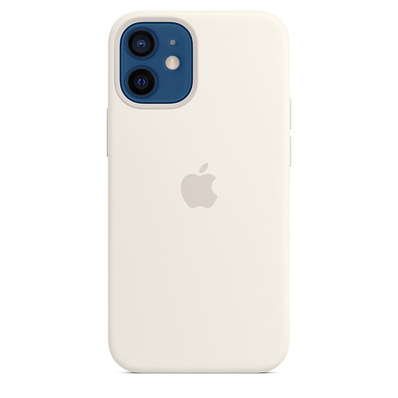 iPhone 12/ 12 Pro Silicone Case w MagSafe White - obrázek produktu