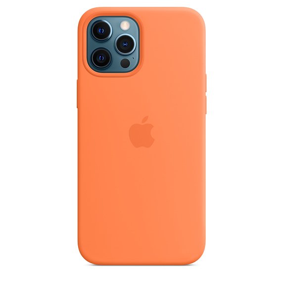 iPhone 12 Pro Max Silicone Case w MagSafe Kumquat - obrázek produktu
