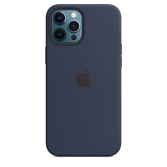iPhone 12 Pro Max Silicone Case MagSafe D.Navy / SK - obrázek produktu