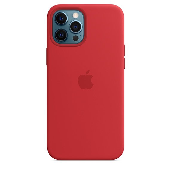 iPhone 12 Pro Max Silicone Case MagSafe (P)RED / SK - obrázek produktu