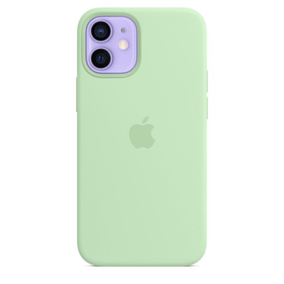 iPhone 12 mini Silicone Case wth MagSafe Pistachio - obrázek produktu