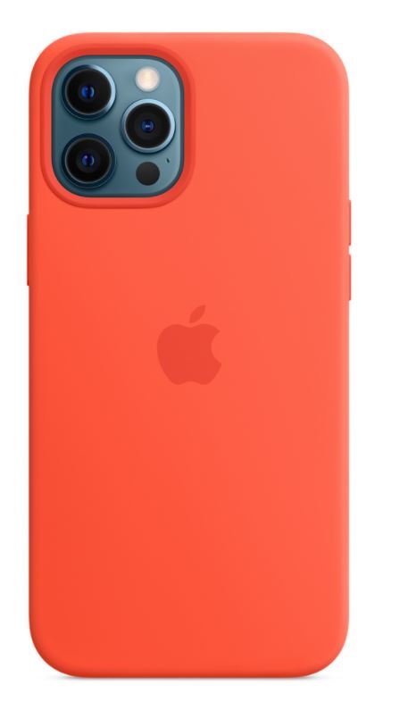 iPhone 12ProMax Silicone Case w MagSafe El.Orange - obrázek produktu