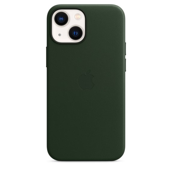 iPhone 13mini Leather Case w MagSafe - S.Green - obrázek produktu