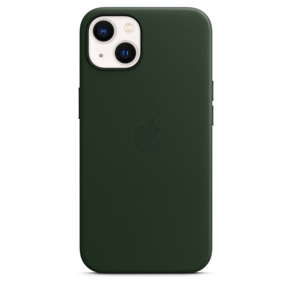 iPhone 13 Leather Case w MagSafe - S.Green - obrázek produktu