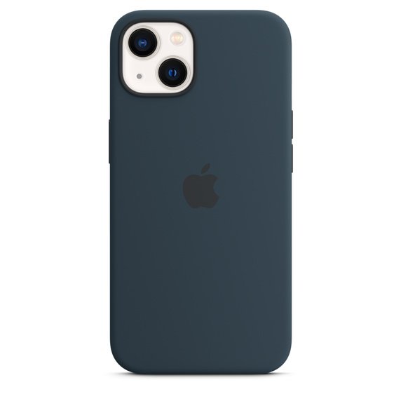 iPhone 13 Silicone Case w MagSafe – A.Blue - obrázek produktu