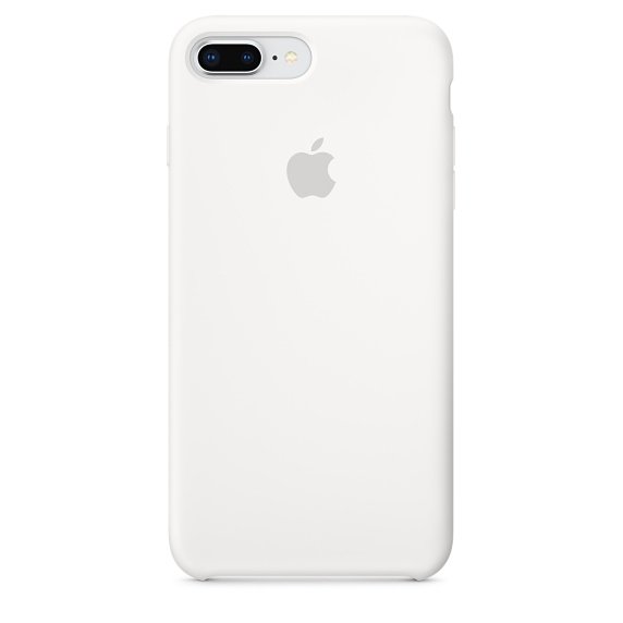 iPhone 8 Plus /  7 Plus Silicone Case - White - obrázek č. 1