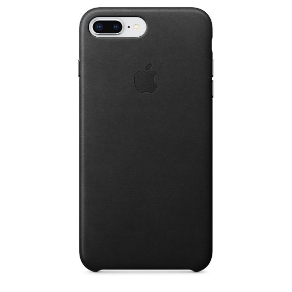 iPhone 8 Plus /  7 Plus Leather Case - Black - obrázek č. 1