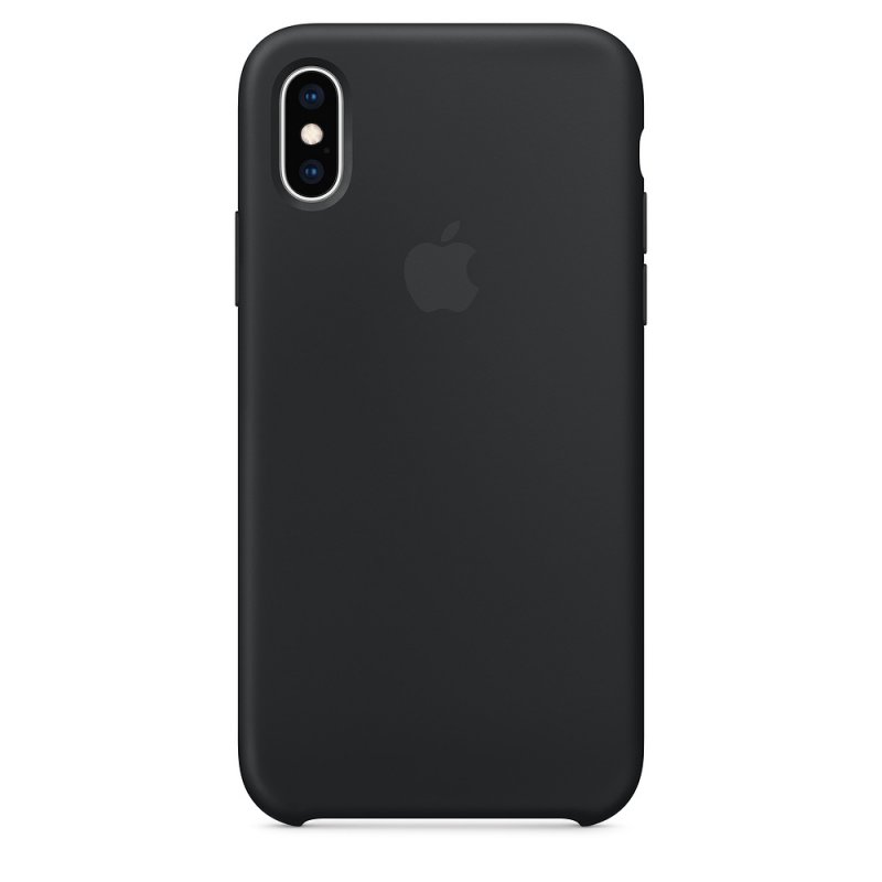 iPhone XS Silicone Case - Black - obrázek produktu