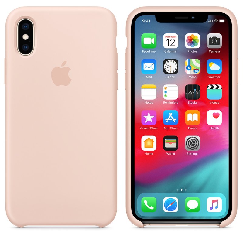 iPhone XS Silicone Case - Pink Sand - obrázek č. 1