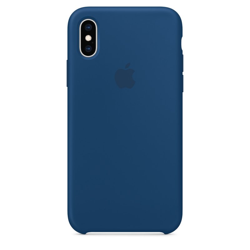 iPhone XS Max Silicone Case - Blue Horizon - obrázek produktu