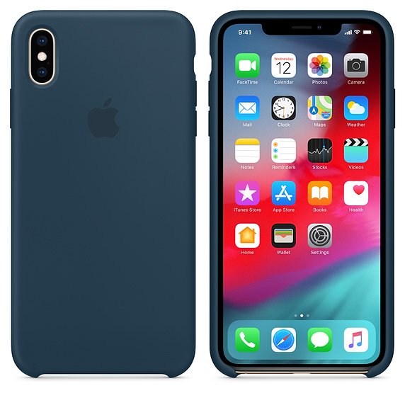 iPhone XS Max Silicone Case - Pacific Green - obrázek č. 1