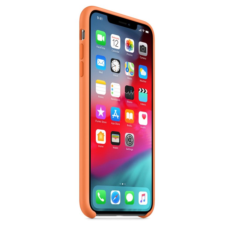 iPhone XS Max Silicone Case - Papaya - obrázek č. 1