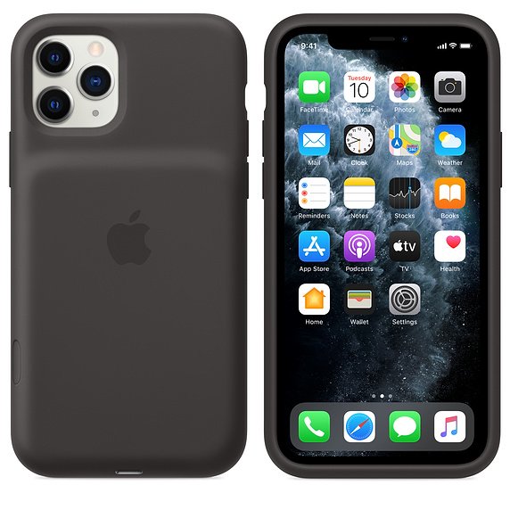 iPhone 11 Pro Sm. Bat. Case - WL Charging - Black - obrázek č. 2