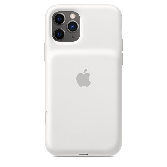 iPhone 11 Pro Sm. Bat. Case - WL Charging - White - obrázek produktu