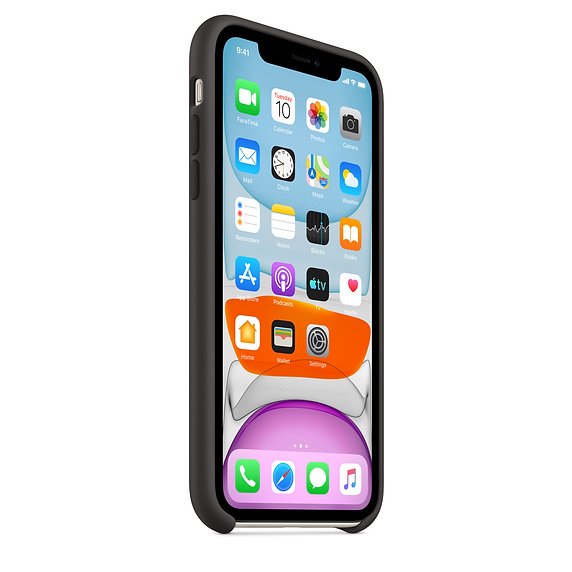 iPhone 11 Silicone Case - Black - obrázek produktu