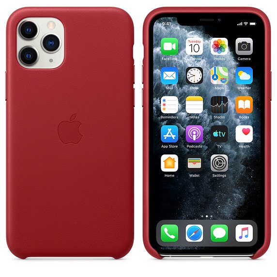 iPhone 11 Pro Leather Case - (PRODUCT)RED - obrázek č. 2