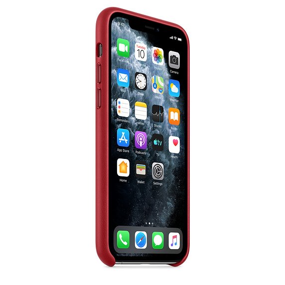 iPhone 11 Pro Leather Case - (PRODUCT)RED - obrázek č. 1