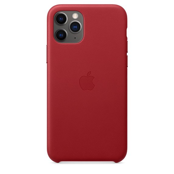 iPhone 11 Pro Leather Case - (PRODUCT)RED - obrázek produktu