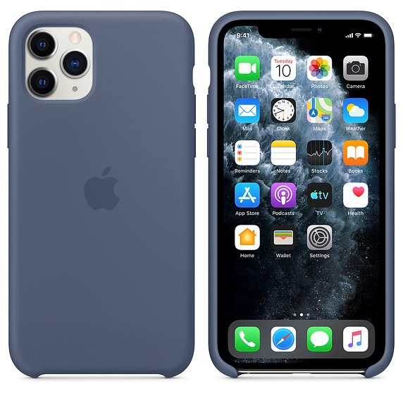 iPhone 11 Pro Silicone Case - Alaskan Blue - obrázek č. 2