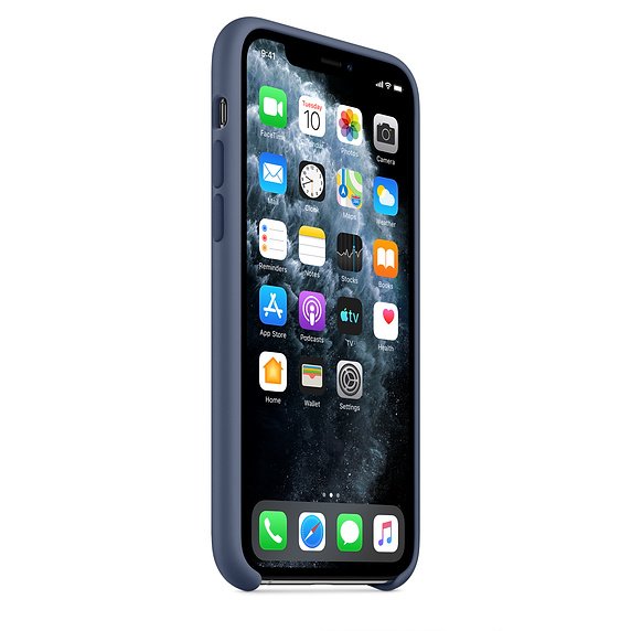 iPhone 11 Pro Silicone Case - Alaskan Blue - obrázek č. 1