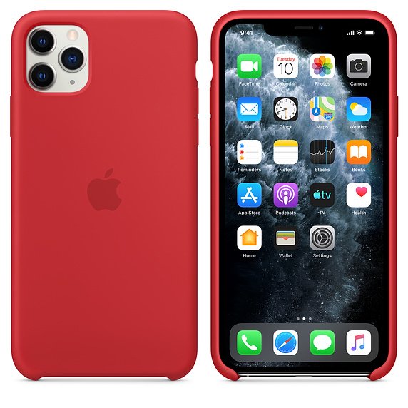 iPhone 11 Pro Max Silicone Case - (PRODUCT)RED - obrázek č. 2