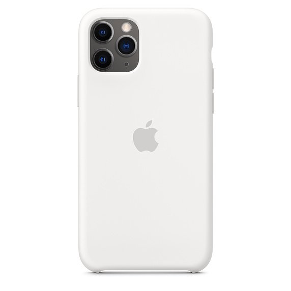 iPhone 11 Pro Max Silicone Case - White - obrázek produktu