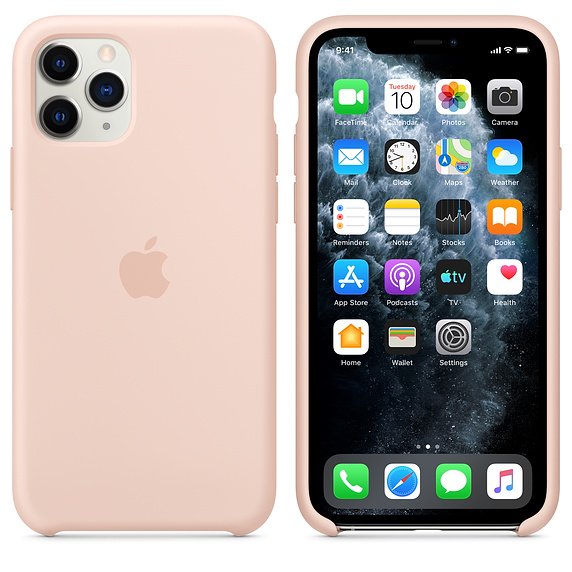 iPhone 11 Pro Max Silicone Case - Pink Sand - obrázek č. 2