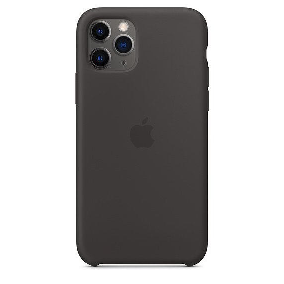 iPhone 11 Pro Max Silicone Case - Black - obrázek produktu
