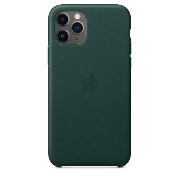 iPhone 11 Pro Max Leather Case - Forest Green - obrázek produktu