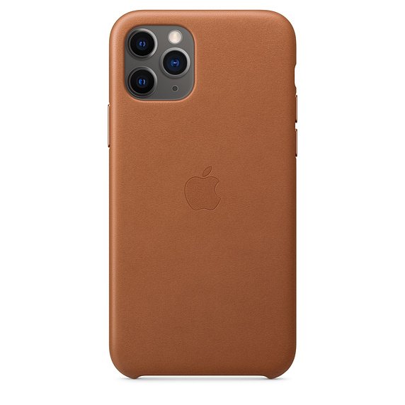iPhone 11 Pro Max Leather Case - Saddle Brown - obrázek produktu