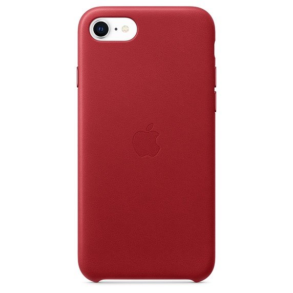 iPhone SE Leather Case - (PRODUCT)RED - obrázek produktu