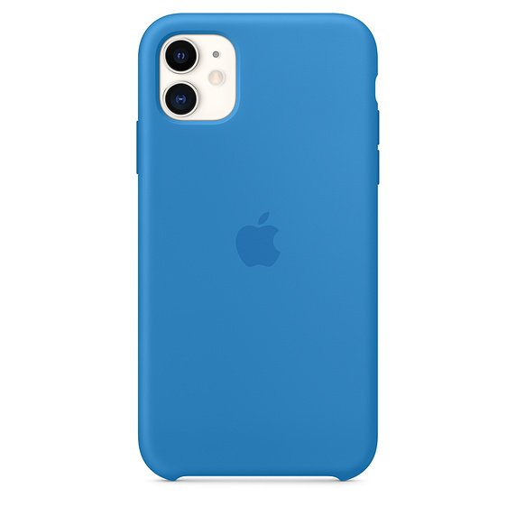 iPhone 11 Silicone Case - Surf Blue - obrázek produktu