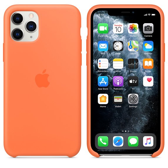 iPhone 11 Pro Silicone Case - Vitamin C - obrázek č. 1