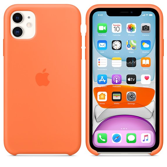 iPhone 11 Silicone Case - Vitamin C - obrázek č. 1