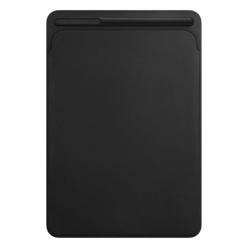 iPad Pro 10,5" Leather Sleeve - Black - obrázek produktu