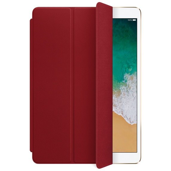 iPad Pro 10,5" Leather Smart Cover - (RED) - obrázek č. 1