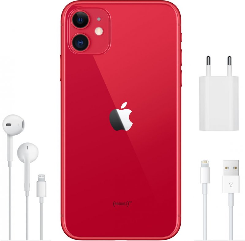Apple iPhone 11/ 64GB/ Red - obrázek č. 3