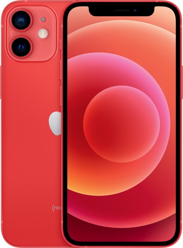 Apple iPhone 12 mini/ 128GB/ (PRODUCT) RED - obrázek produktu