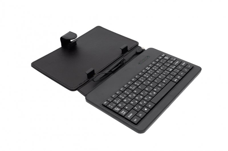AIREN AiTab Leather Case 1 with USB Keyboard 7" BLACK (CZ/ SK/ DE/ UK/ US.. layout) - obrázek produktu