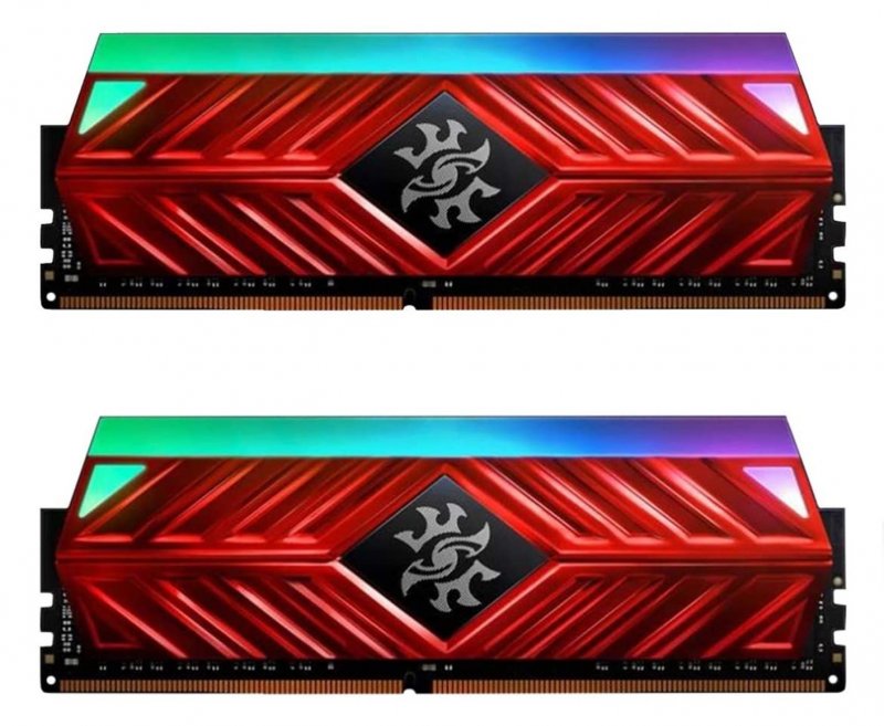 16GB DDR4-3200MHz ADATA XPG D41 RGB CL16, 2x8GB (CL 16-20-20) - obrázek produktu