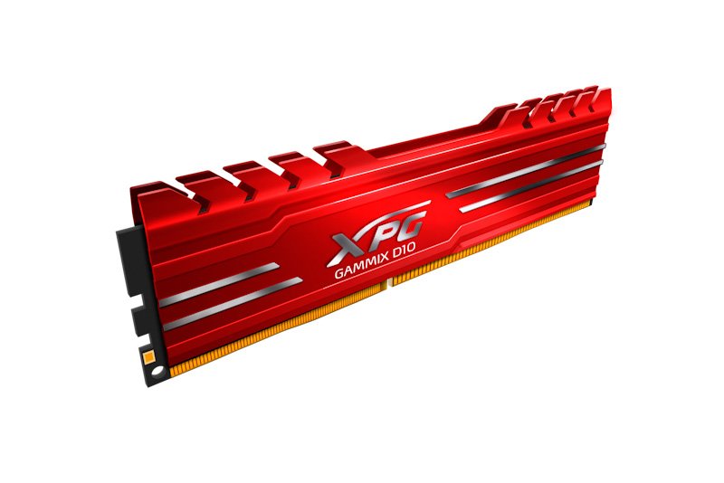 Adata Gammix D10/ DDR4/ 8GB/ 3200MHz/ CL16/ 1x8GB/ Red - obrázek č. 1