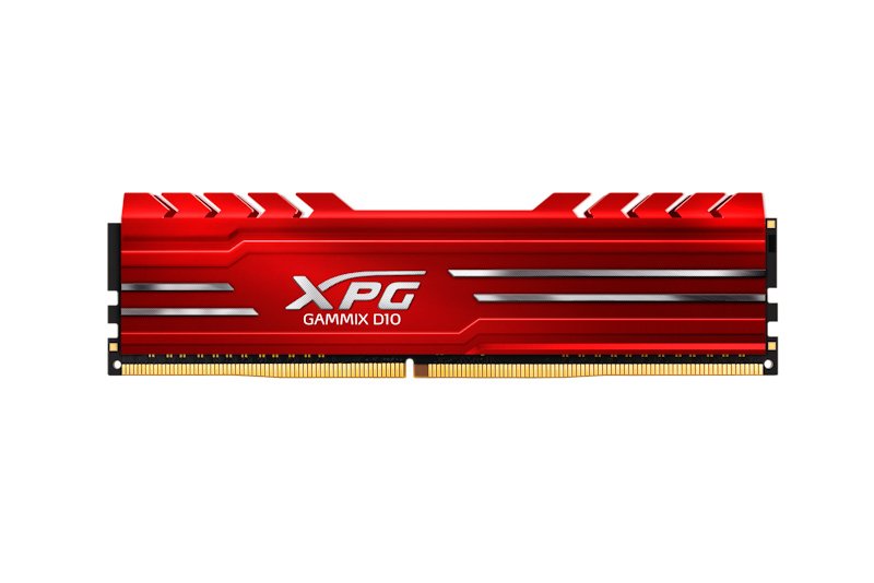Adata XPG D10/ DDR4/ 16GB/ 3200MHz/ CL16/ 2x8GB/ Red - obrázek produktu