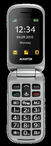 ALIGATOR V650 Senior černo-stříbrný+st.nab - obrázek produktu