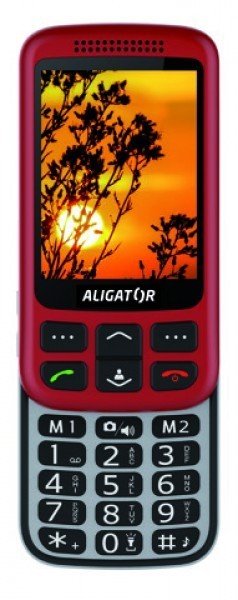 ALIGATOR VS 900 Senior červeno-stř+st.nab. - obrázek produktu